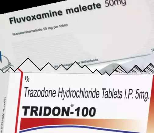 Fluvoxamine vs Trazodon